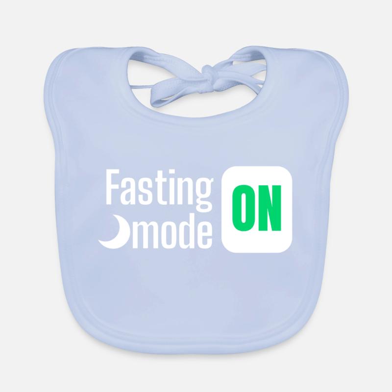 Fastenmodus AUF Textgestaltung Baby Bio-Lätzchen