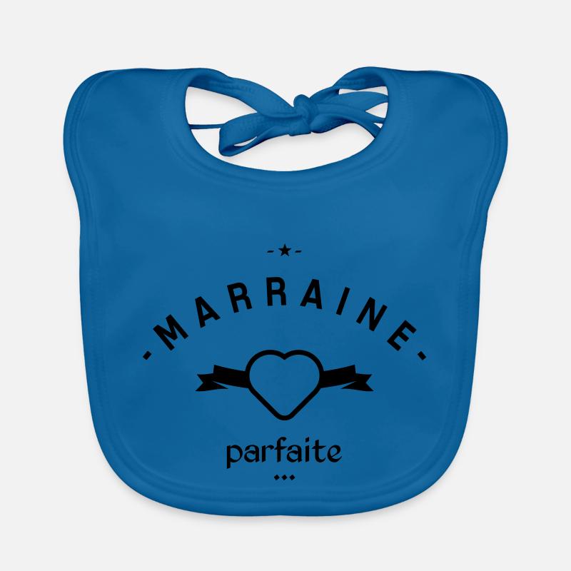 MARRAINE PARFAITE Bavoir bio Bébé