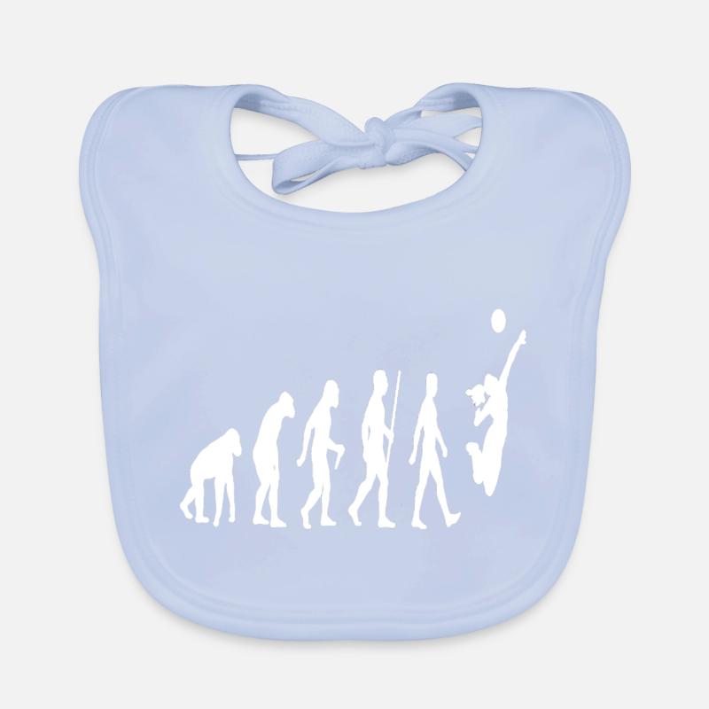 Evolution Volleyball Organic Baby Bibs