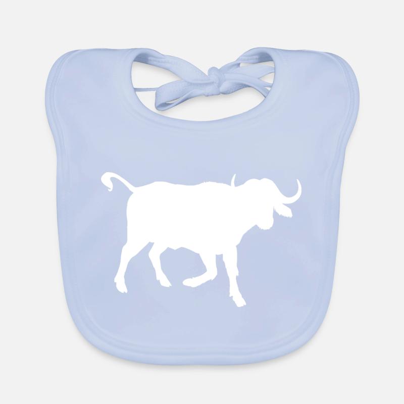 Gnu buffalo Organic Baby Bibs