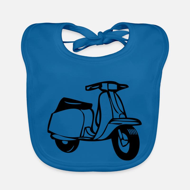 motorroller cool Baby Bio-Lätzchen