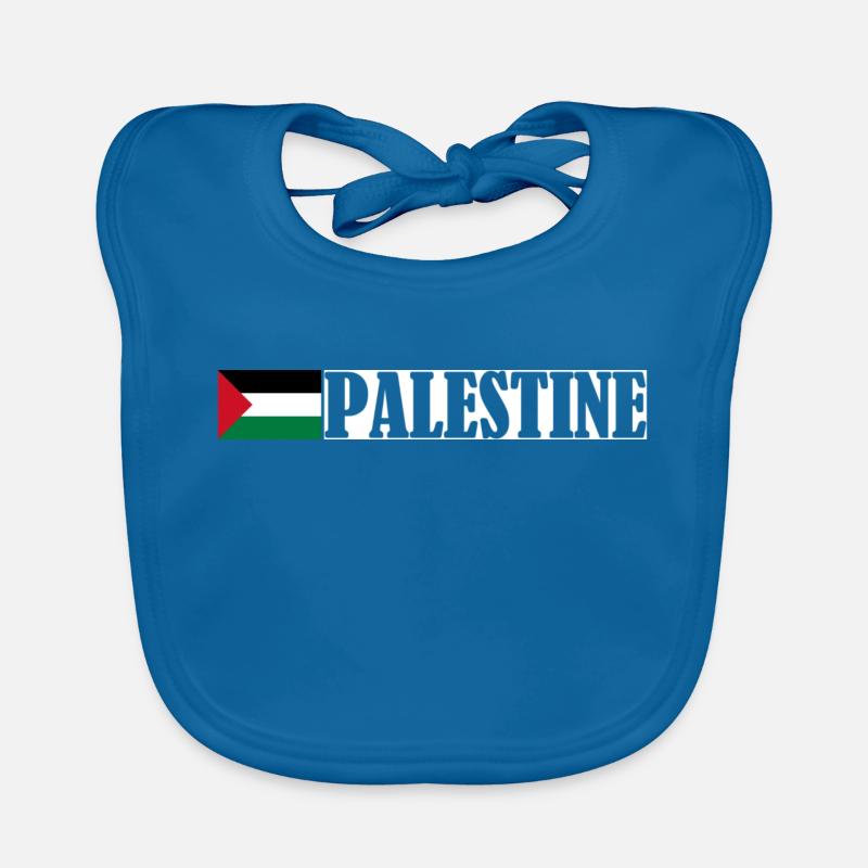 Free Palestine Baby Bio-Lätzchen