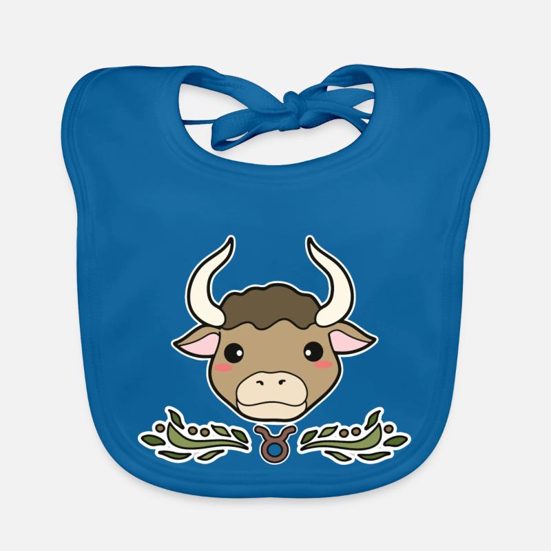Stier Sternzeichen Baby Bio-Lätzchen