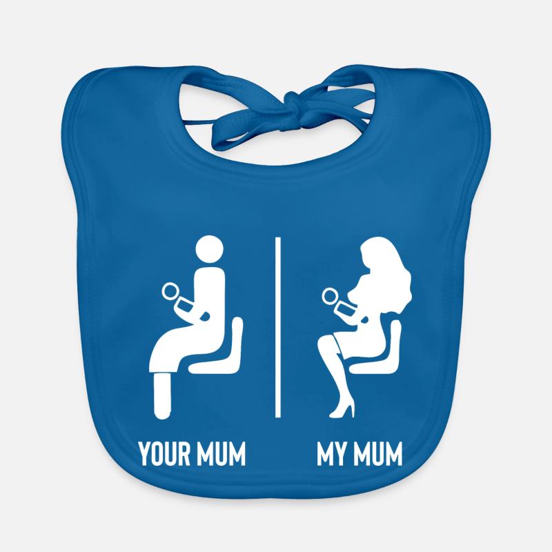 ta mère ma maman Bavoir bio Bébé
