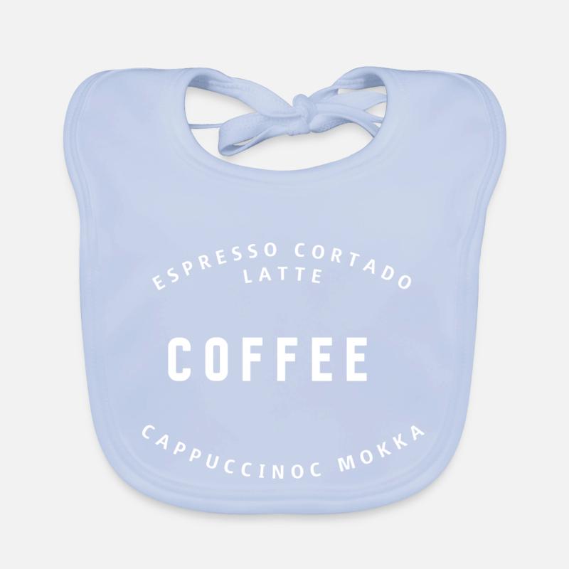 I Love Coffee Baby Bio-Lätzchen