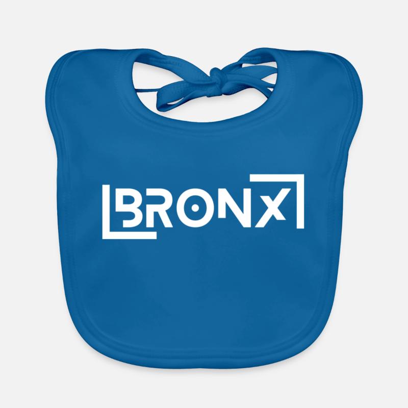 Future City Design – Bronx blanc Bavoir bio Bébé