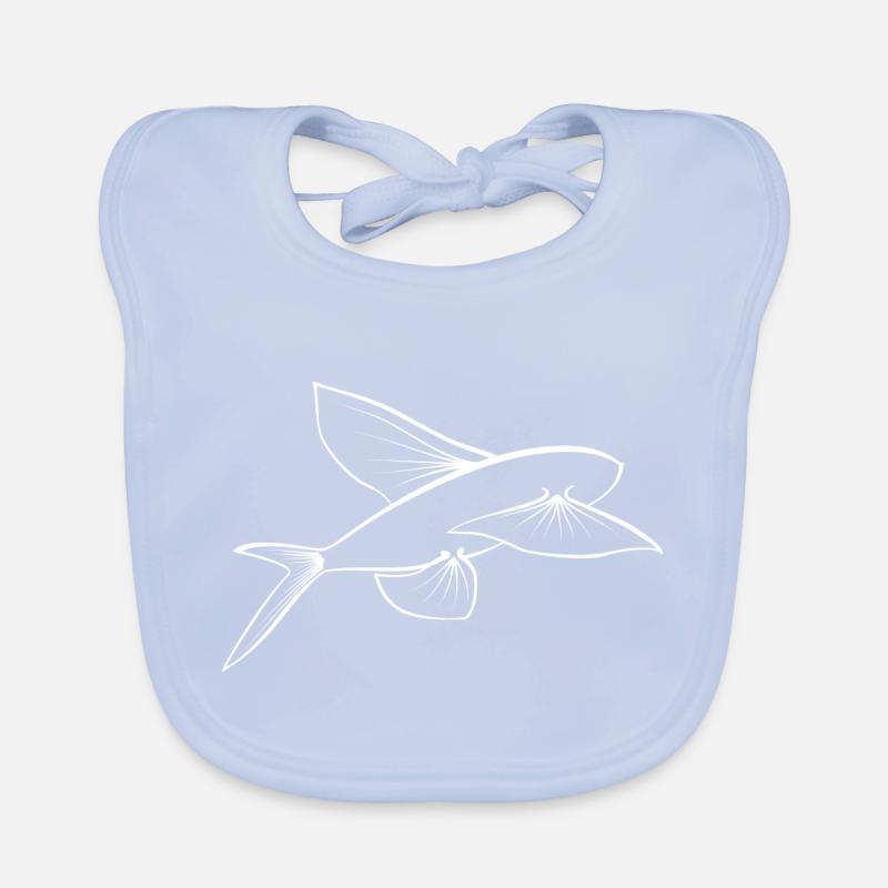 Flying Fish Baby Bio-Lätzchen
