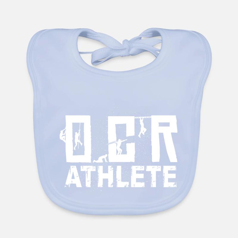 OCR Athlete - Hindernislauf Obstacle Course Racing Baby Bio-Lätzchen