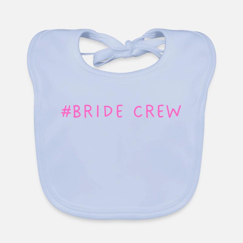 #Bride Équipage de la mariée Bavoir bio Bébé