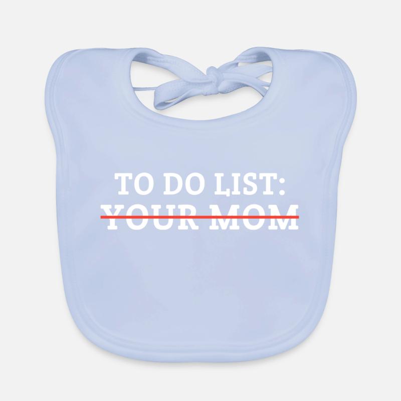 Liste des tâches de votre mère Bavoir bio Bébé