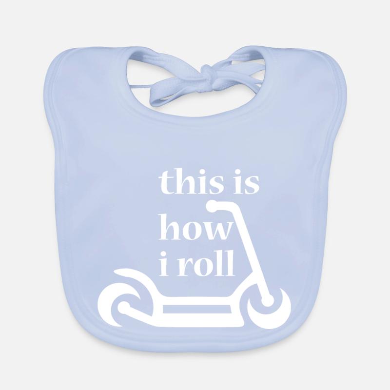 E-Scooter Roller Baby Bio-Lätzchen