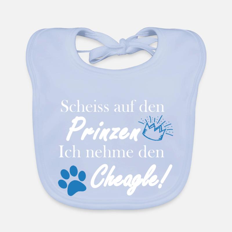 Scheiss auf den Prinzen, ich nehme den Cheagle! Baby Bio-Lätzchen