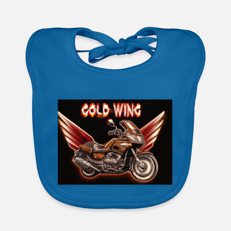 Goldwing Geschenk Geschenkidee Baby Bio-Lätzchen