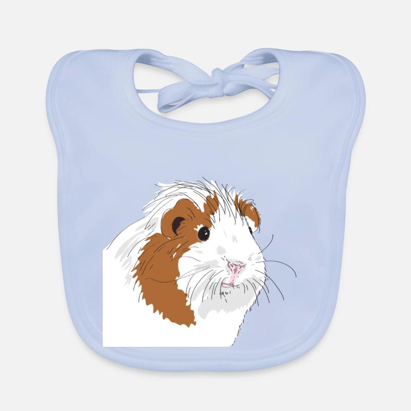 Cochon d'Inde Bavoir bio Bébé