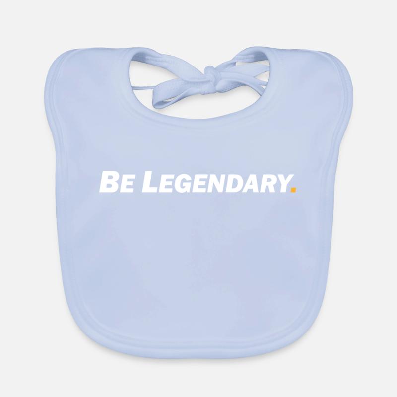 Be Legendary - Sei legendär Baby Bio-Lätzchen