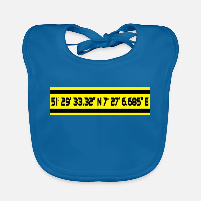 Wstfln Stadium Dortmund Coordinates Organic Baby Bibs