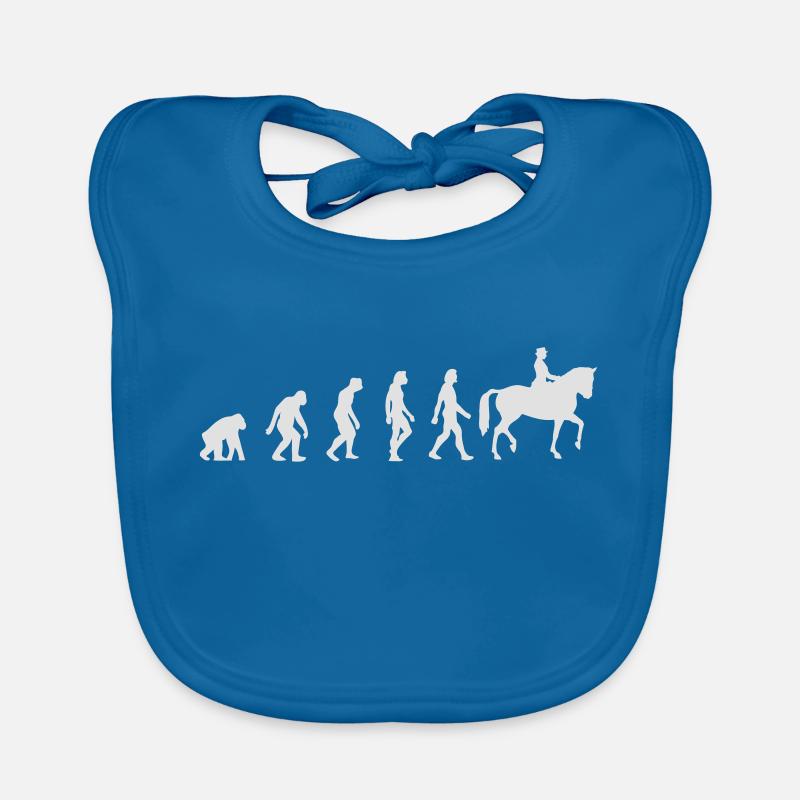 Die Evolution des Reitens Baby Bio-Lätzchen