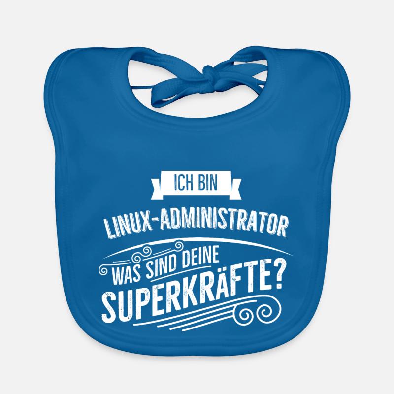 Linux Administrator Baby Bio-Lätzchen