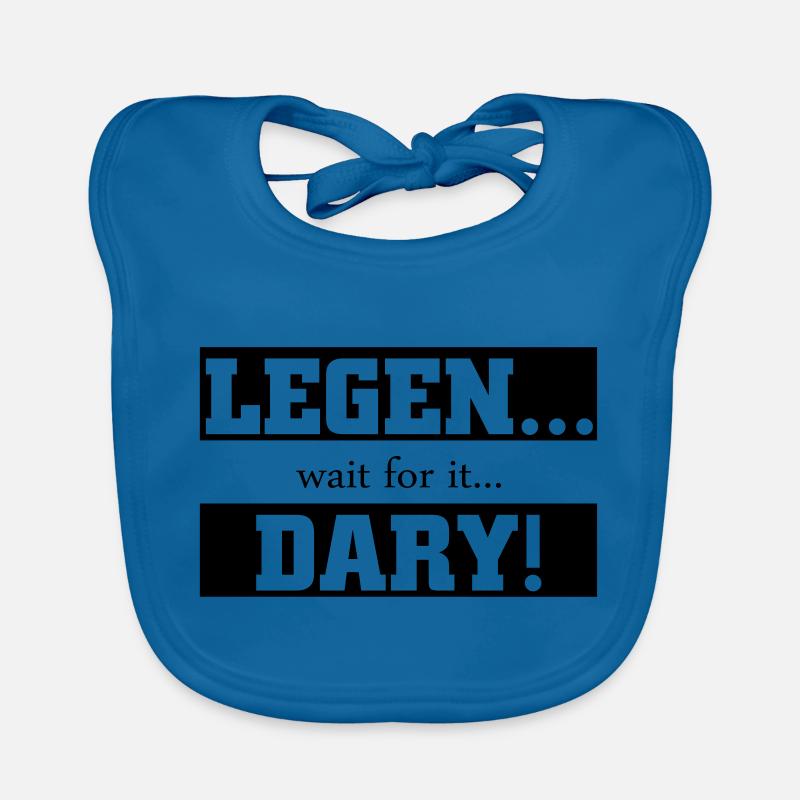 00497 Legendary wait for it Baby Bio-Lätzchen