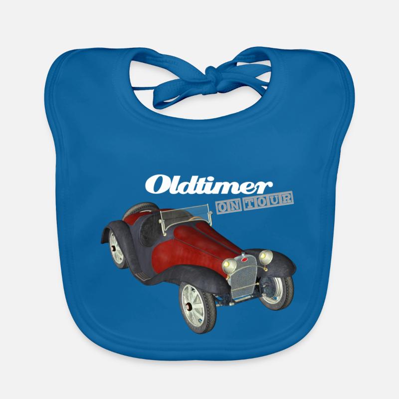 Oldtimer on Tour Bavoir bio Bébé