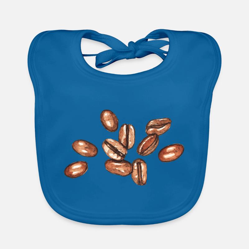 coffee beans Organic Baby Bibs