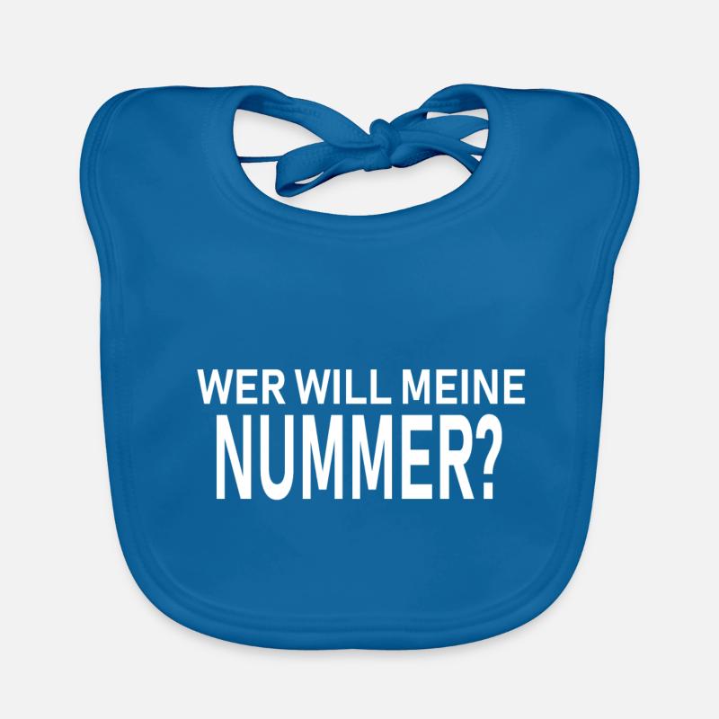 nummer Baby Bio-Lätzchen
