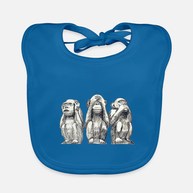 Affe Baby Bio-Lätzchen