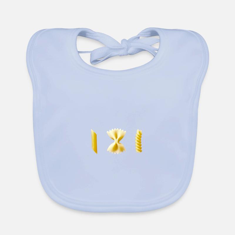 Pasta Teigwaren Geschenk Geschenkidee Baby Bio-Lätzchen