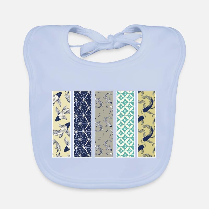 Japanese pattern Organic Baby Bibs