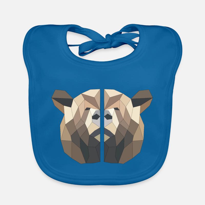 ours brun Bavoir bio Bébé