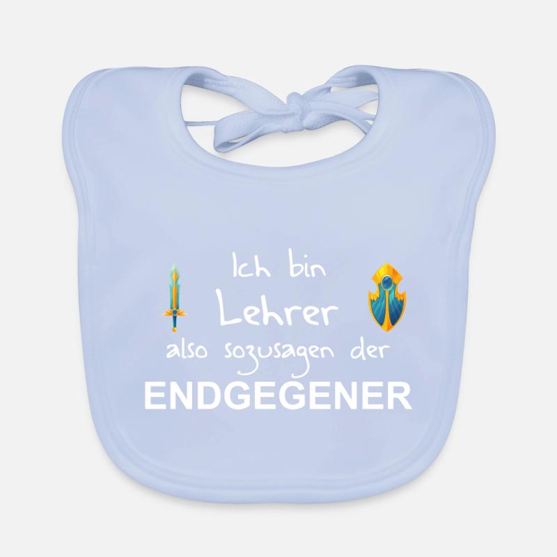 Chef final enseignant - idée cadeau Bavoir bio Bébé