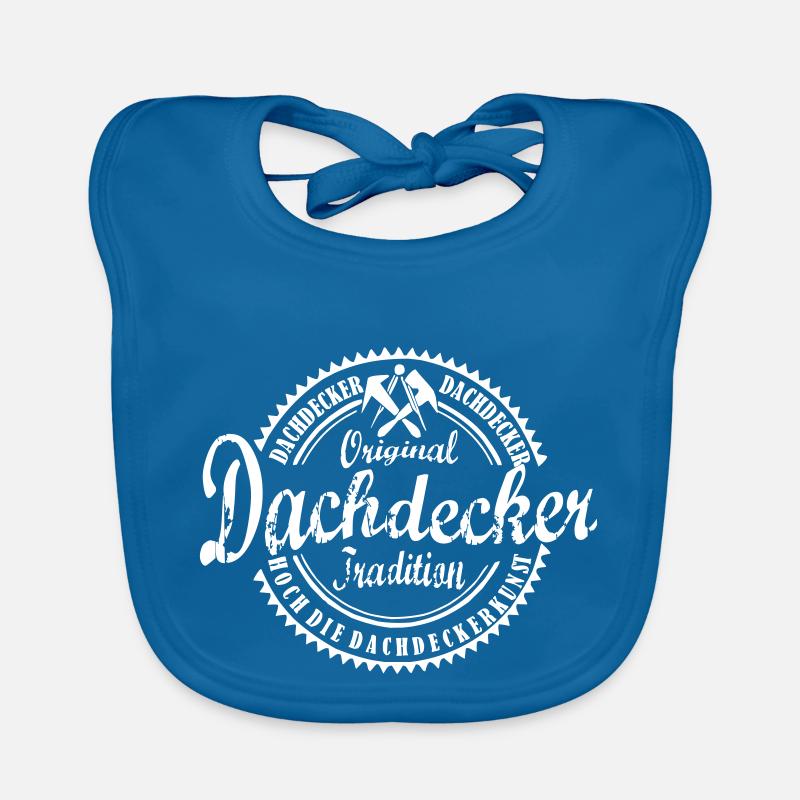 Dachdecker Handwerk Baby Bio-Lätzchen