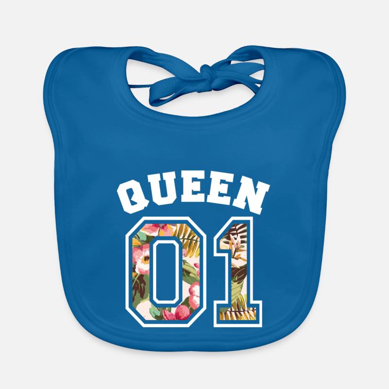 Queen 01 Organic Baby Bibs