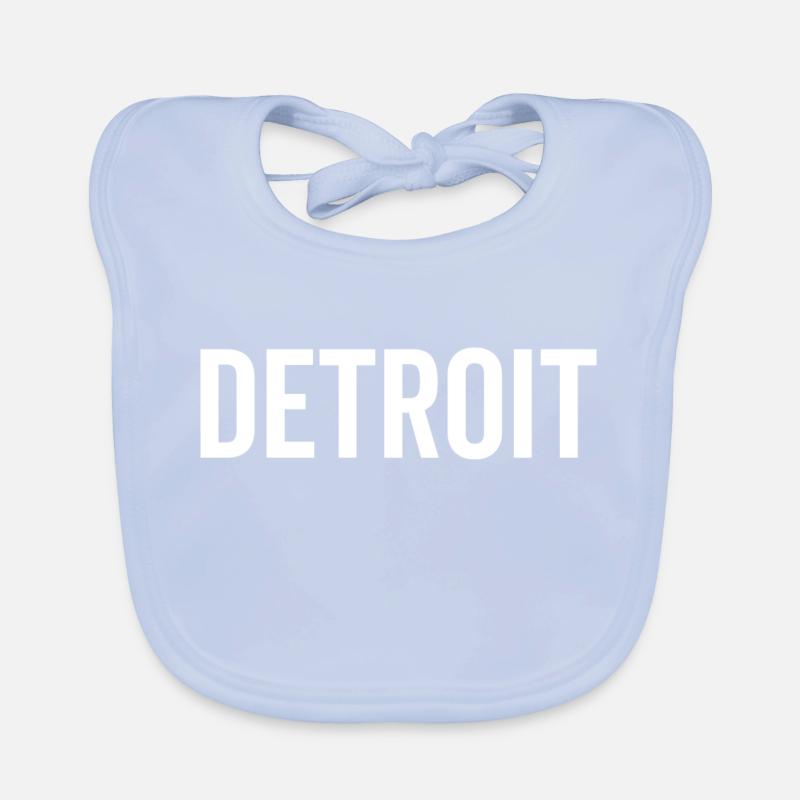 Detroit Organic Baby Bibs
