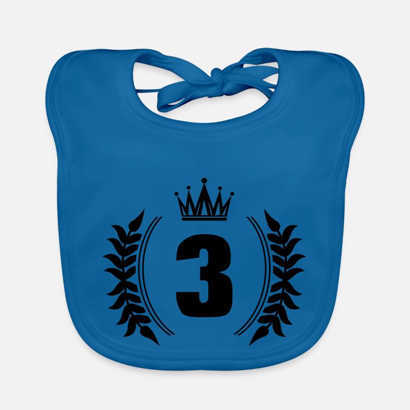 nummer 3 Baby Bio-Lätzchen