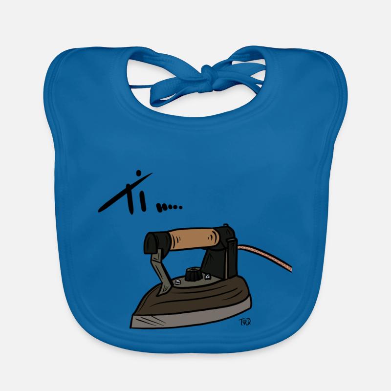 YOU..... IRONING Organic Baby Bibs