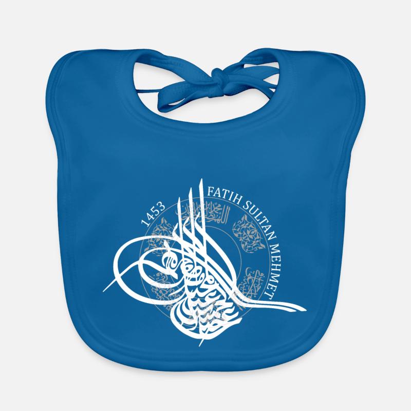 Fatih Sultan Mehmet Organic Baby Bibs