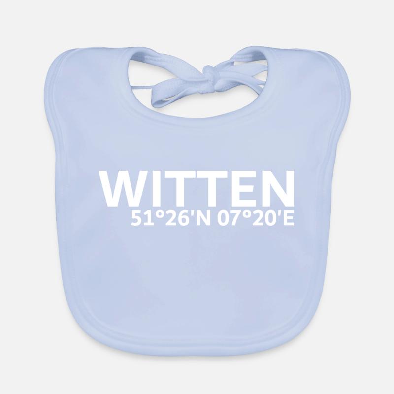 Witten coordinates Organic Baby Bibs