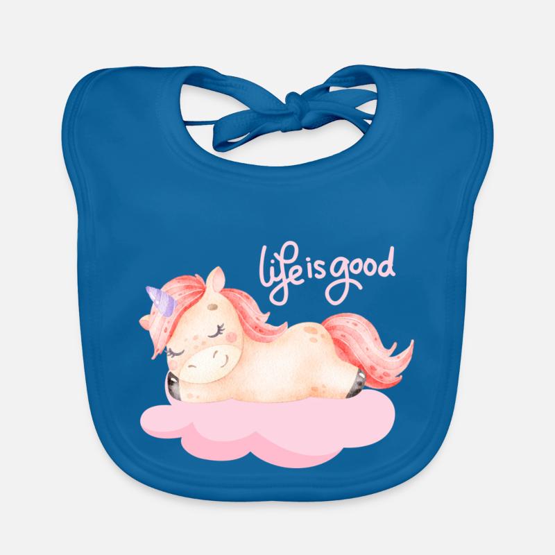 Einhorn Baby Bio-Lätzchen