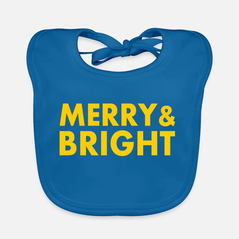 Merry and bright Baby Bio-Lätzchen