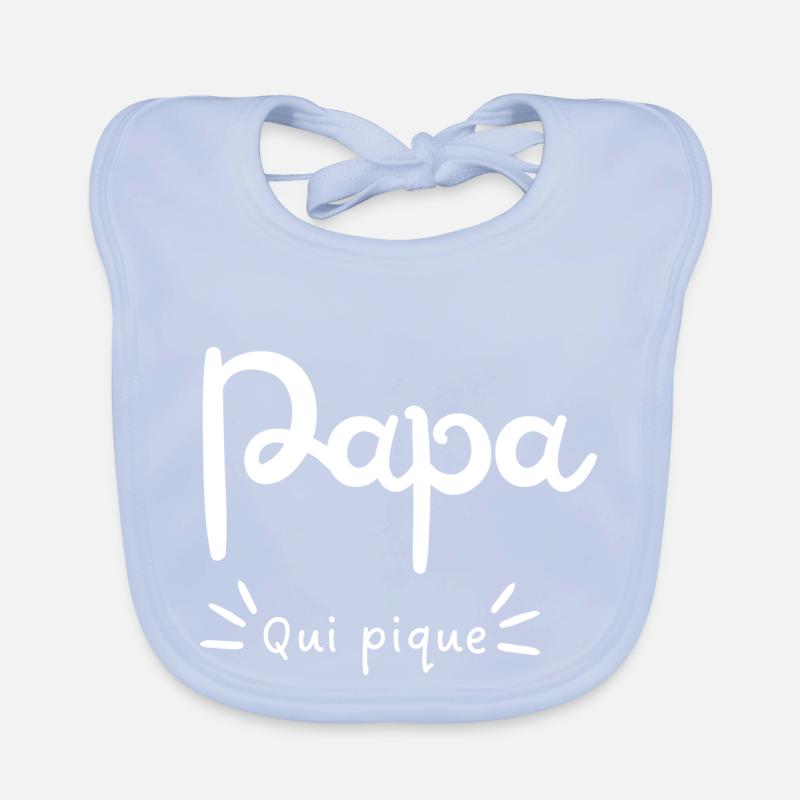 Dad who stings Organic Baby Bibs