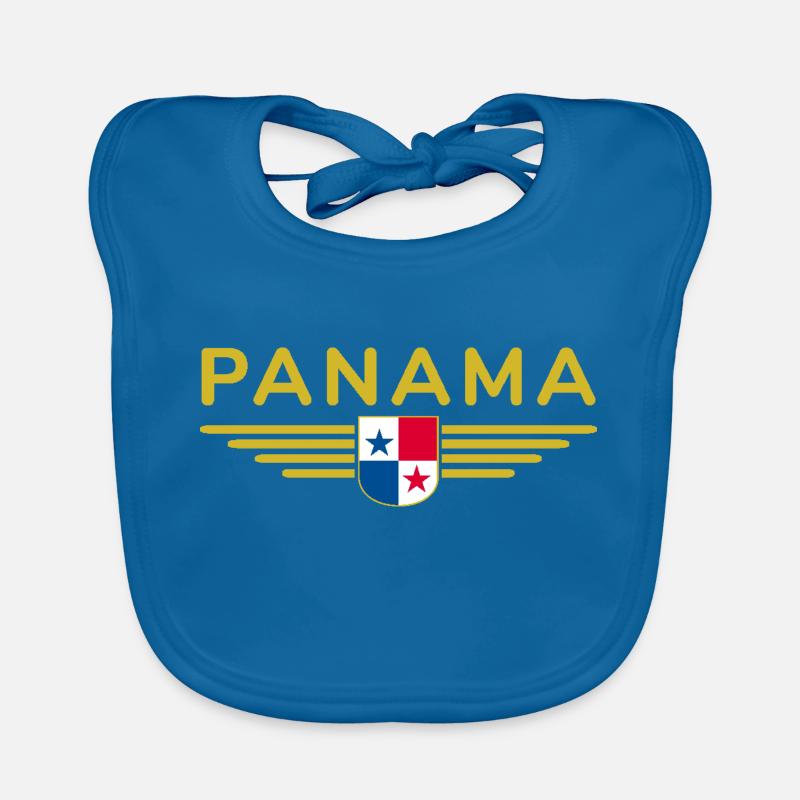 Conception du t-shirt Panama Bavoir bio Bébé