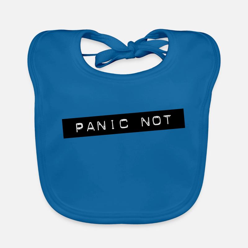 Panic Not Organic Baby Bibs