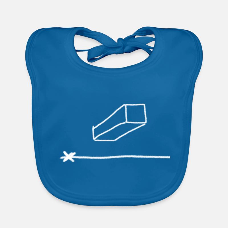 Central perspective ; Undersight ; Drawing ; Article Organic Baby Bibs
