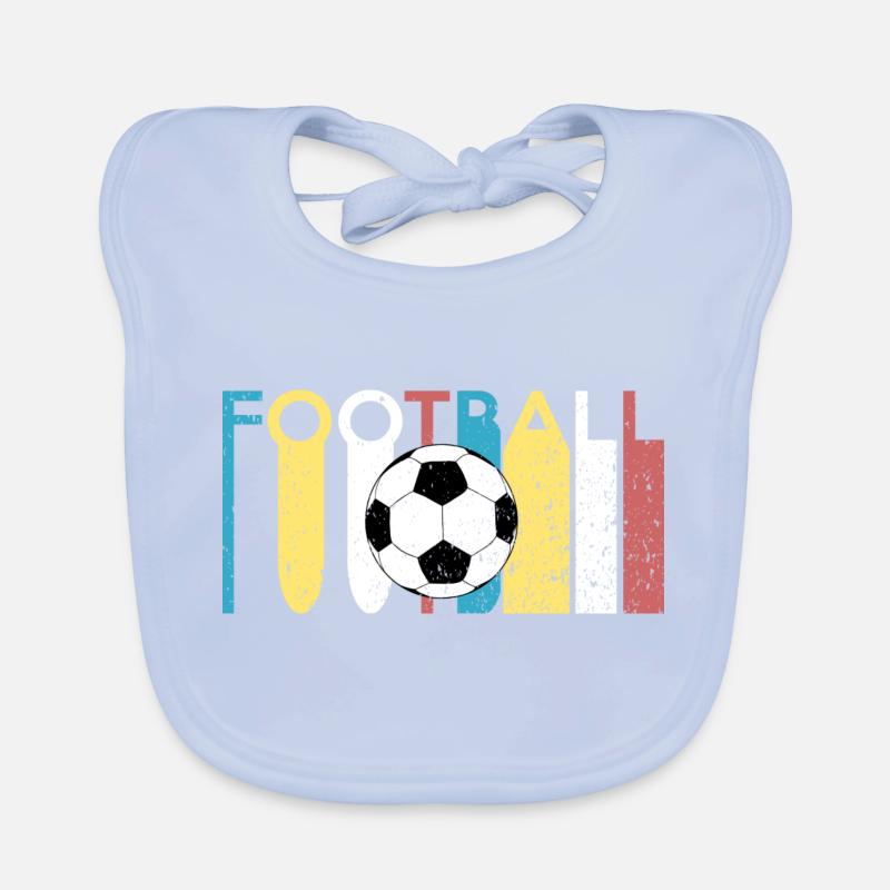 Soccer Organic Baby Bibs