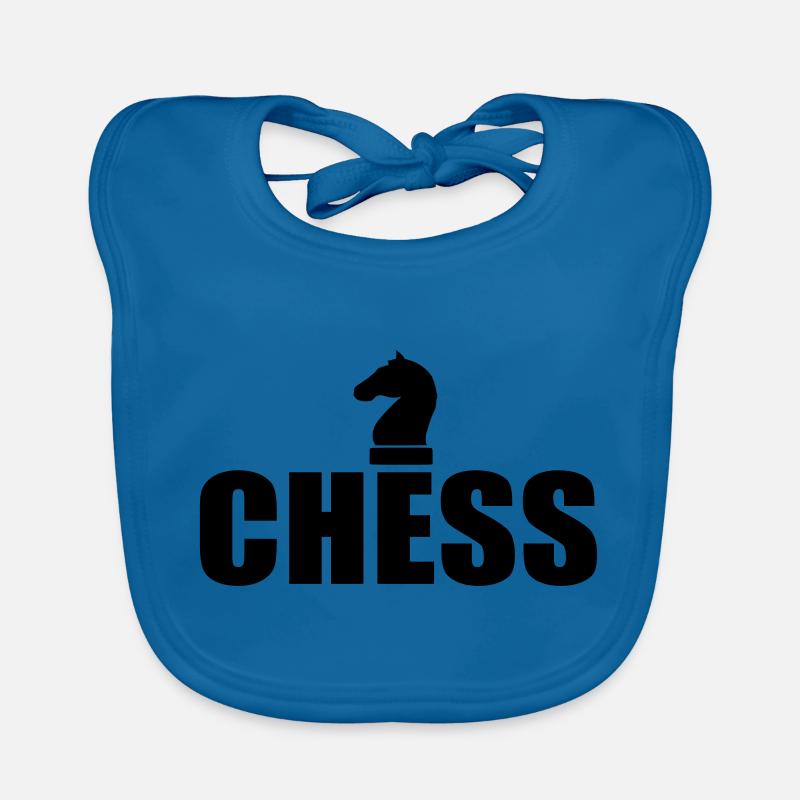 chess Organic Baby Bibs