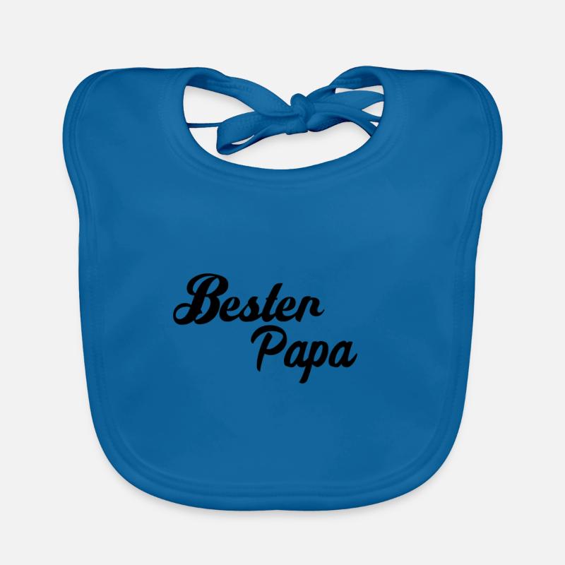 Bester Papa Baby Bio-Lätzchen