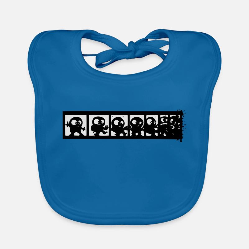 comics strip Organic Baby Bibs