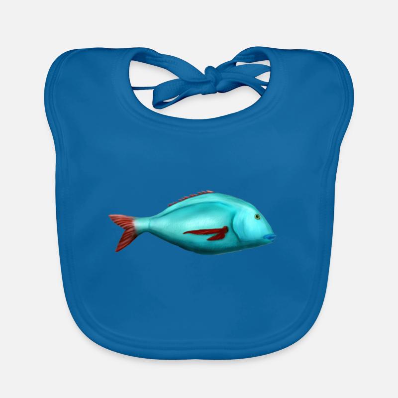 Le poisson Bavoir bio Bébé
