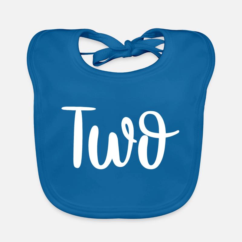 Two Organic Baby Bibs